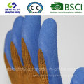 Nylon Latex Protección de trabajo Guantes Guantes de seguridad Guantes de látex